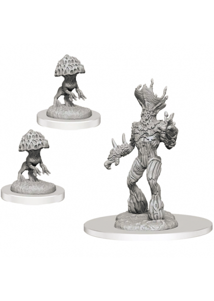 D&D Nolzur's Marvelous Unpainted Miniatures: Myconid Sovereign & Sprouts